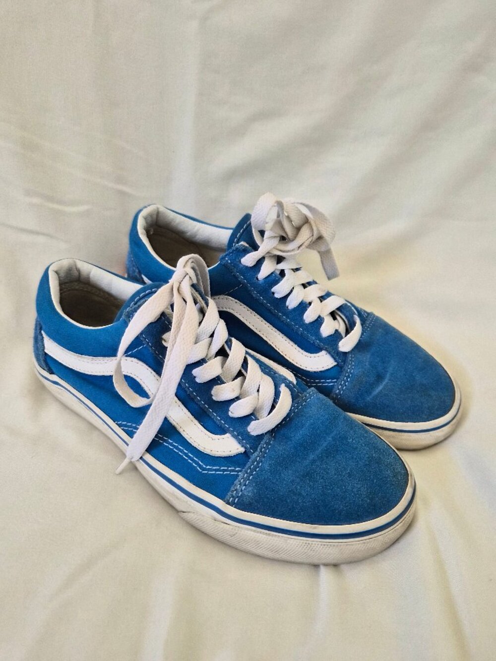 Vans Old Skool Blue Sneakers men's size 4 women's size 5.5